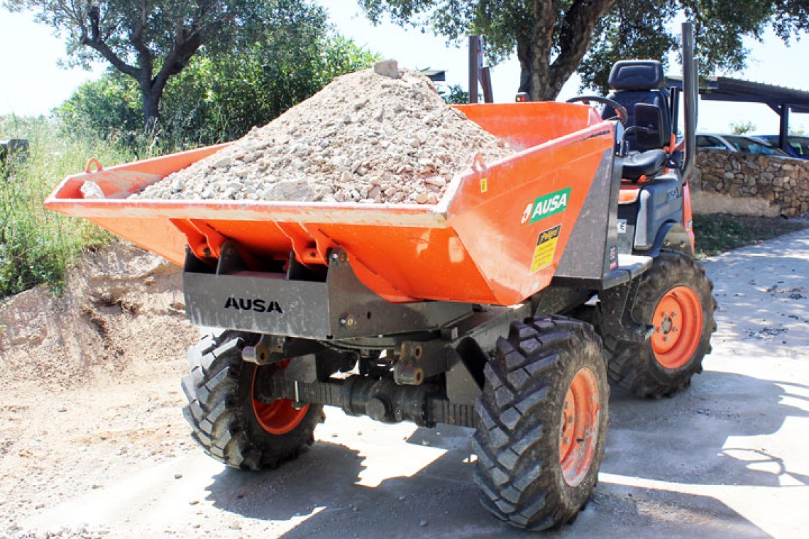 Dumper d'obra 3 tn Ausa D201 RHGS